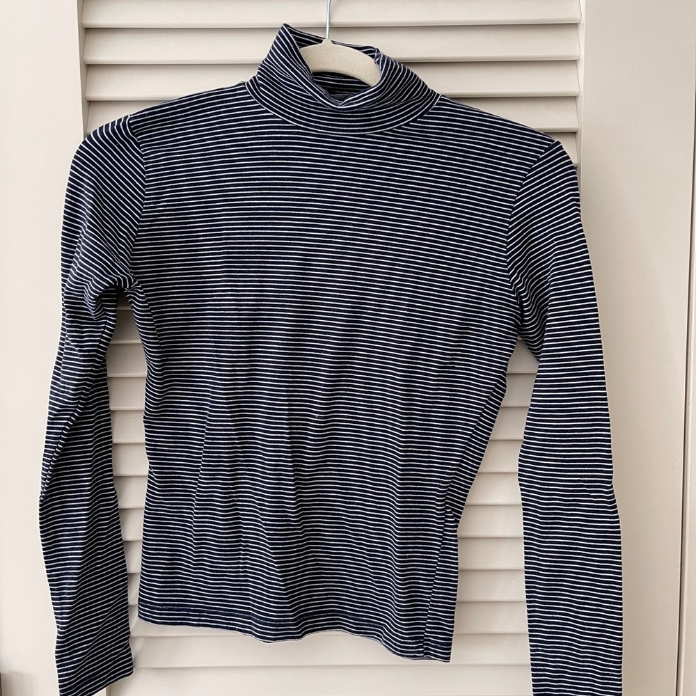 Brandy Melville Striped Turtleneck